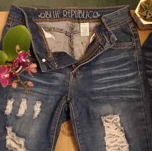 Blue Republic Women Ripped Jeans
